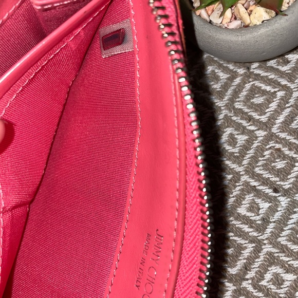 JIMMY CHOO FILIPA LONG ZIPPERED WALLET - Picture 9 of 10